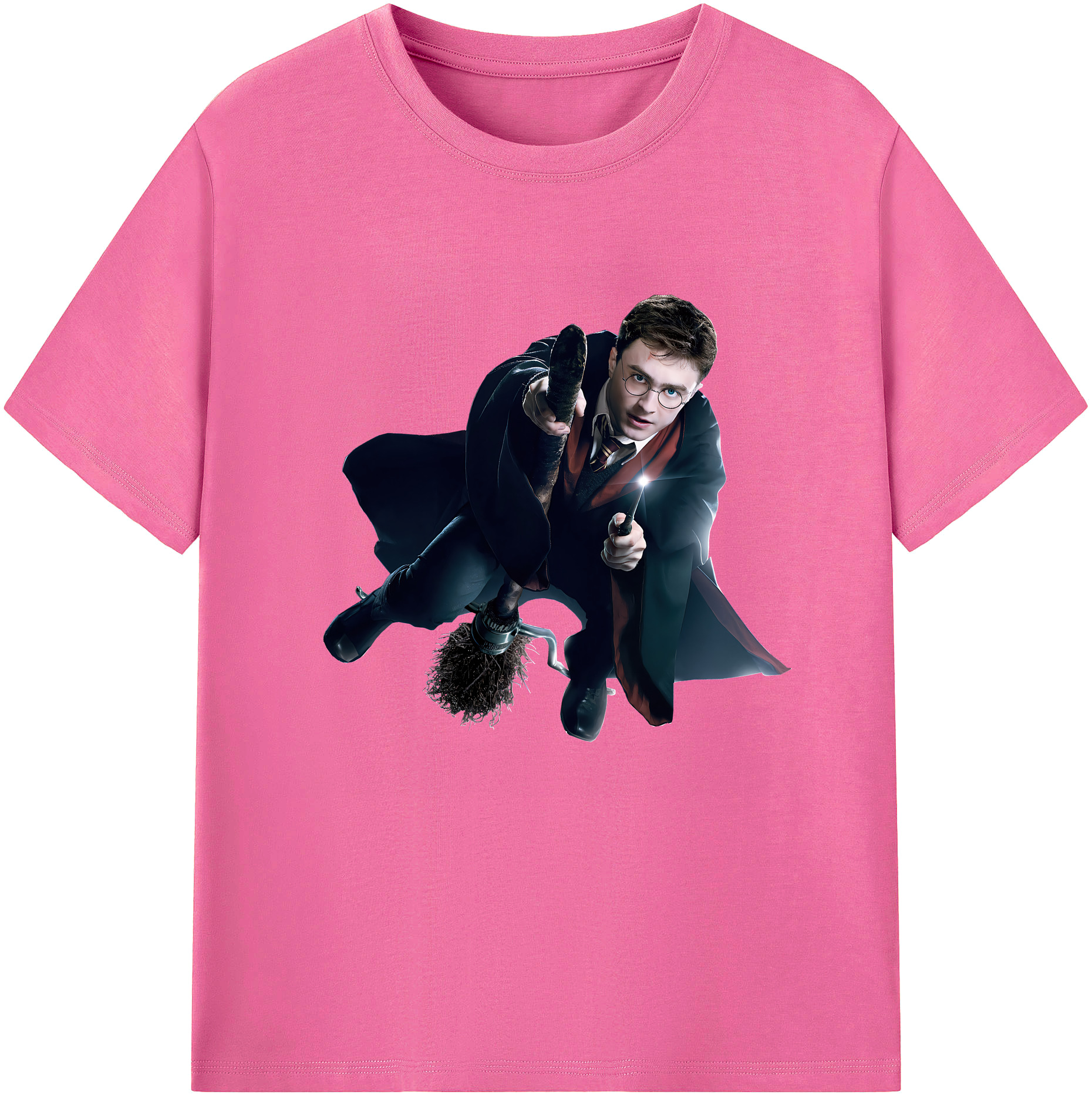 （画像用） Harry Potter ハリー・ポッターシリーズ レディースカジュアルプリントTシャツ（綿100％）
